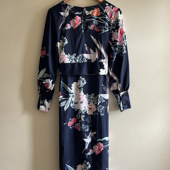 YMHY Floral Print Dress - Picture 3 of 5